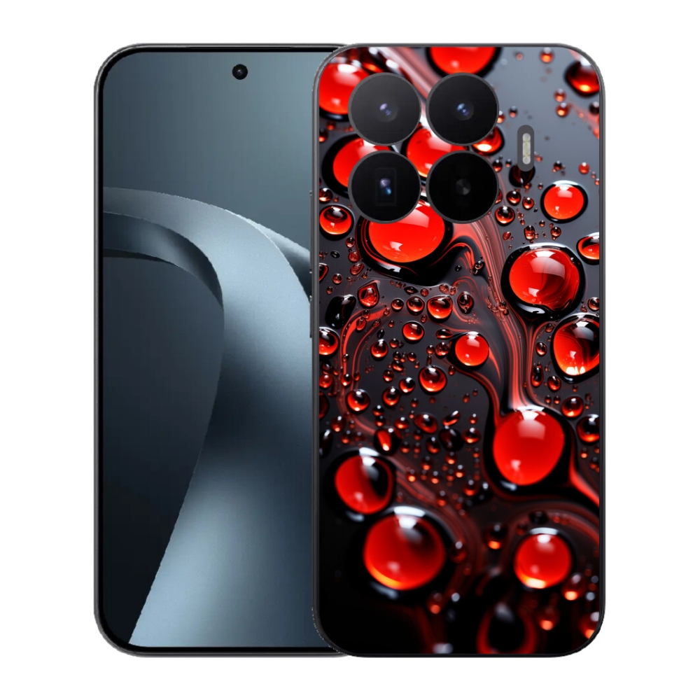 Gél borítás mmCase a Xiaomi 17T-hez - piros csepp 2