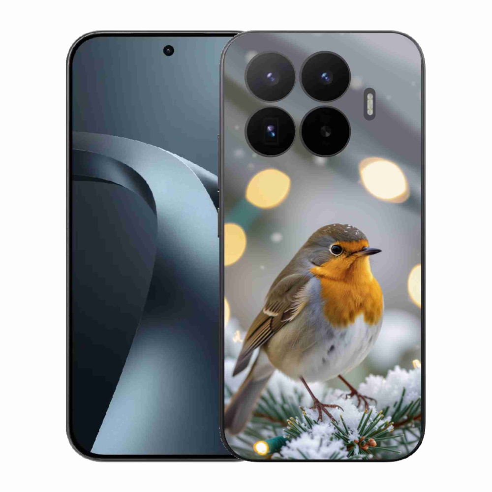 Gél borítás mmCase a Xiaomi 17T-hez - piros télen