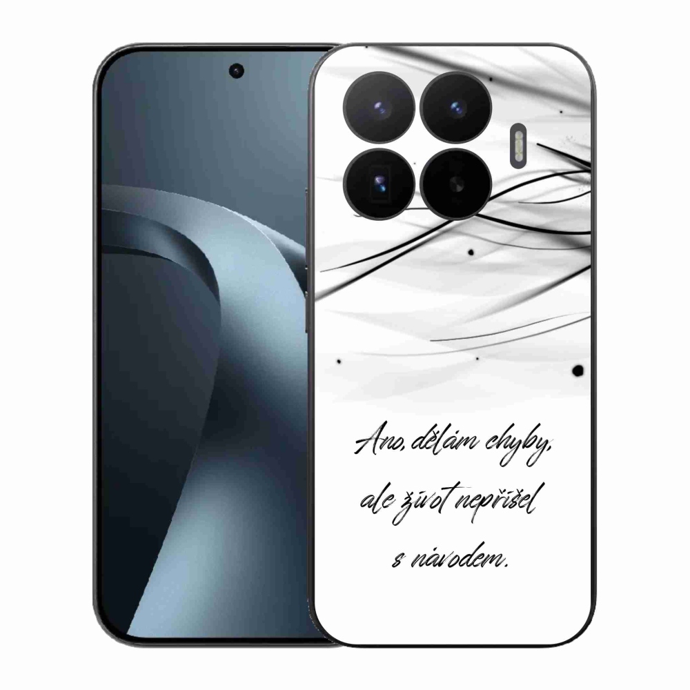 Gél borítás mmCase a Xiaomi 17T-hez - idézem fehér háttérrel