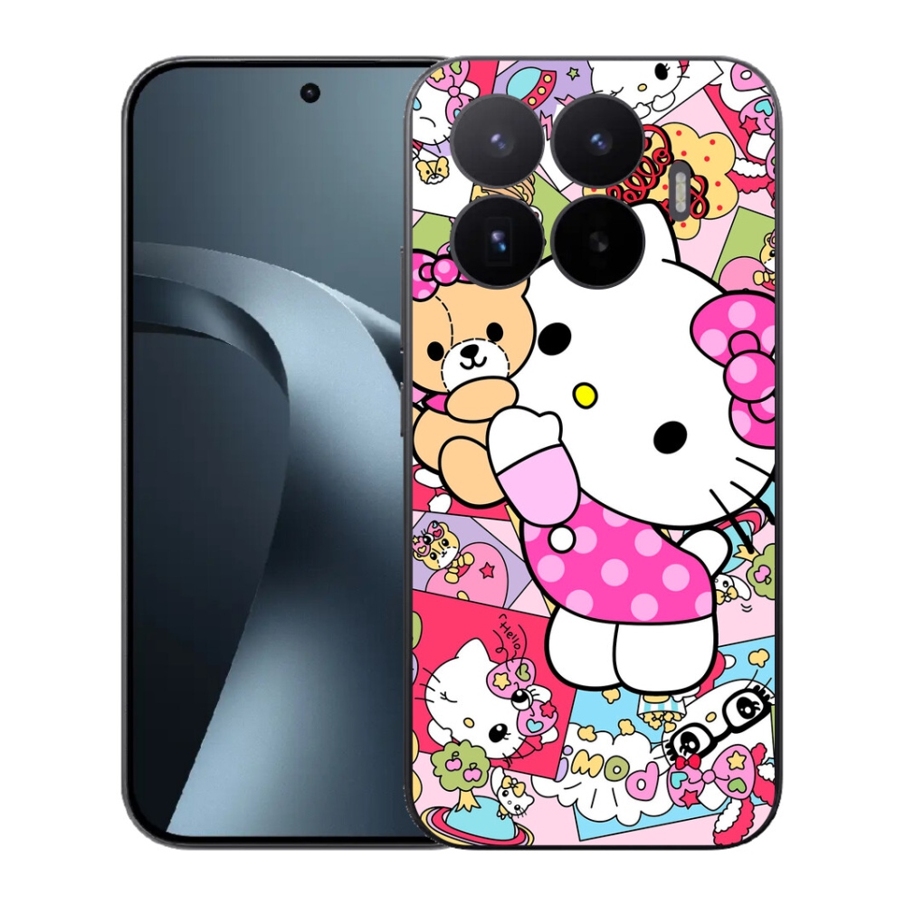 Gél borító mmCase a Xiaomi 17T-hez - aranyos cica