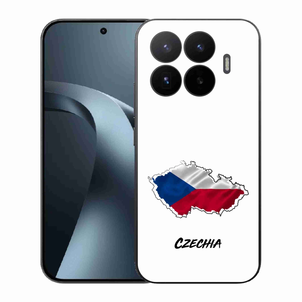 Gél borítás mmCase a Xiaomi 17T-hez - Csehország fehér háttérrel