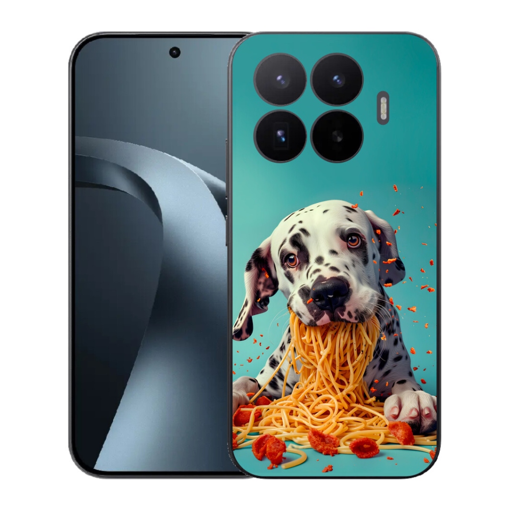 Gél borítás mmCase a Xiaomi 17T-hez - Dalmát és spagetti