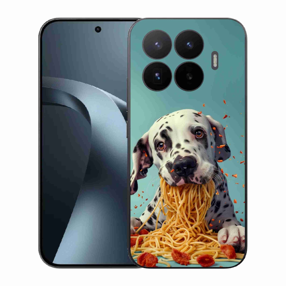 Gél borítás mmCase a Xiaomi 17T-hez - Dalmát és spagetti