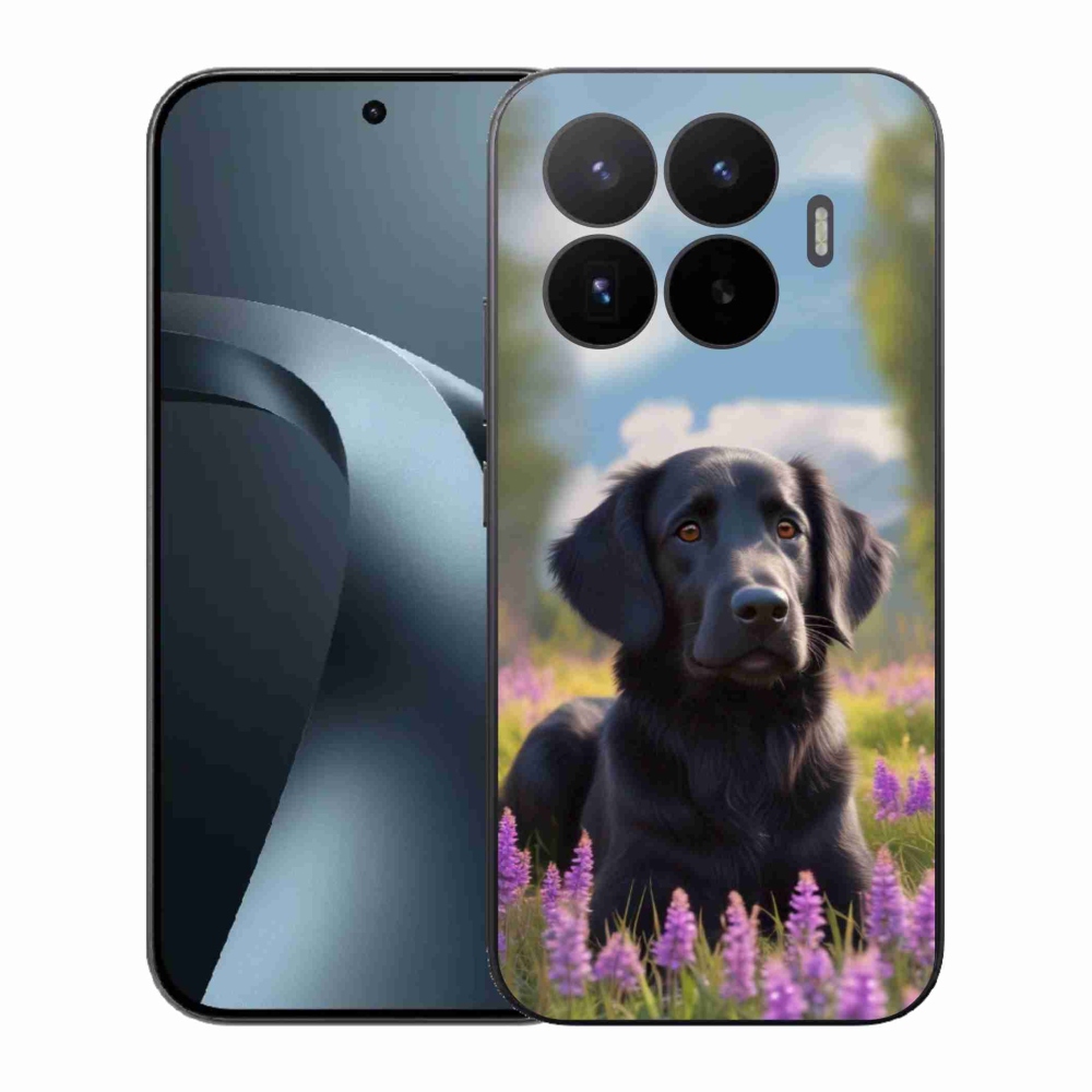 Gél borítás mmCase a Xiaomi 17T-hez - elegáns fekete retriever