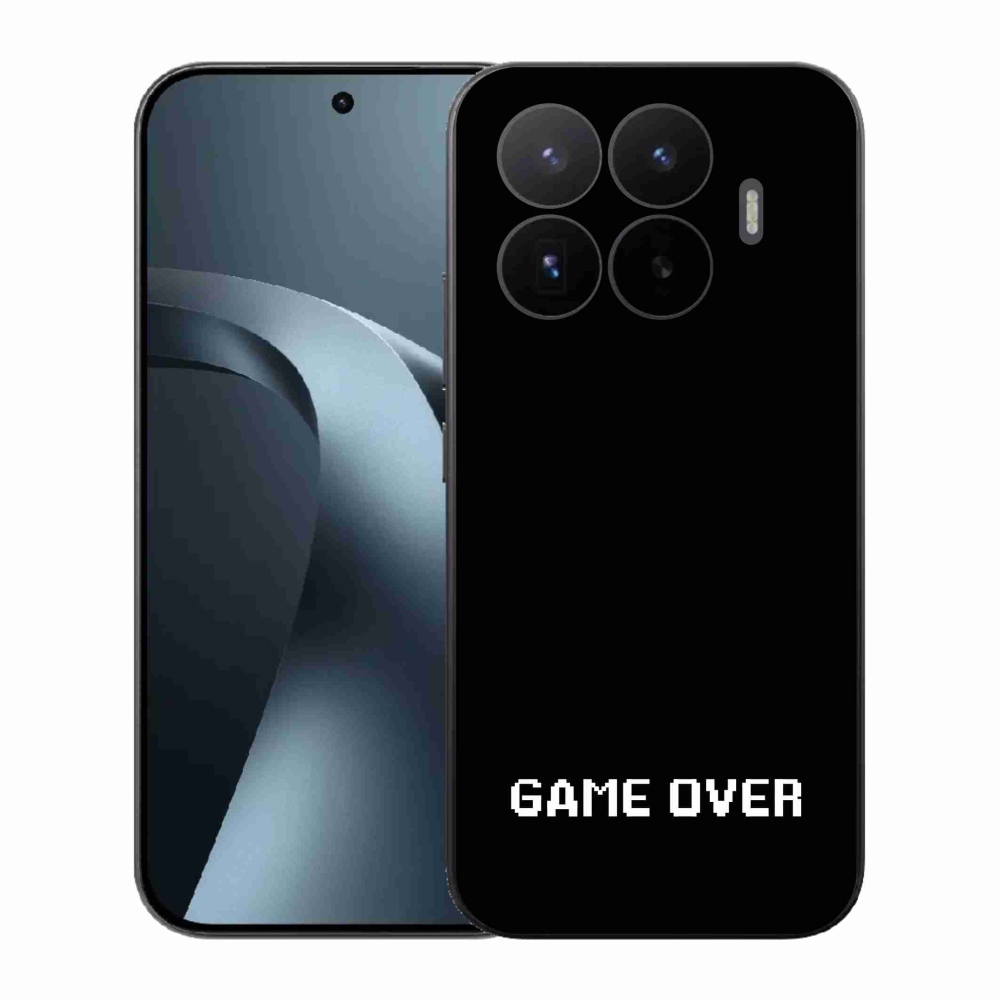 Gél borító mmCase a Xiaomi 17T-hez - játék fekete háttérrel