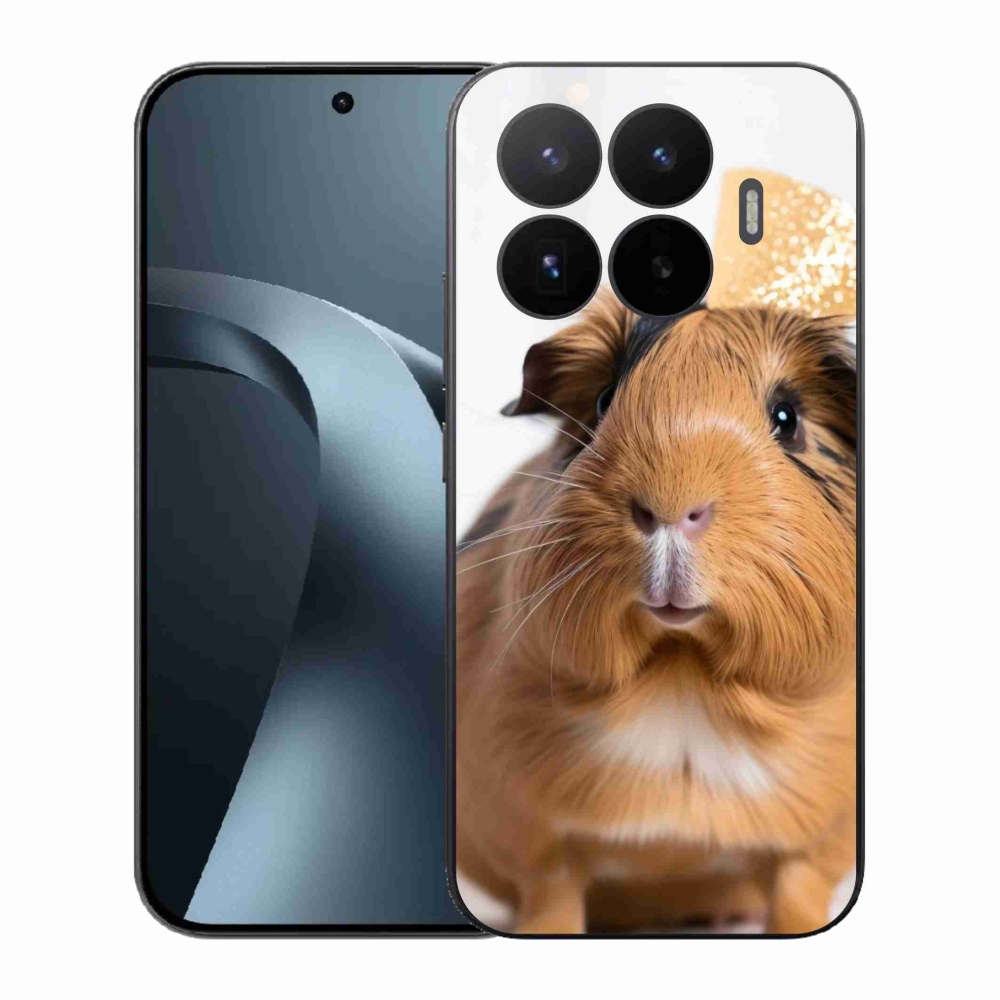 Gél borító mmCase a Xiaomi 17T-hez - barna tengerimalac