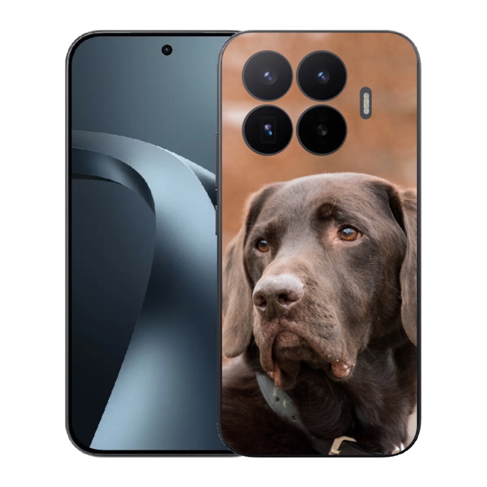 Gél borítás mmCase a Xiaomi 17T-hez - barna labrador