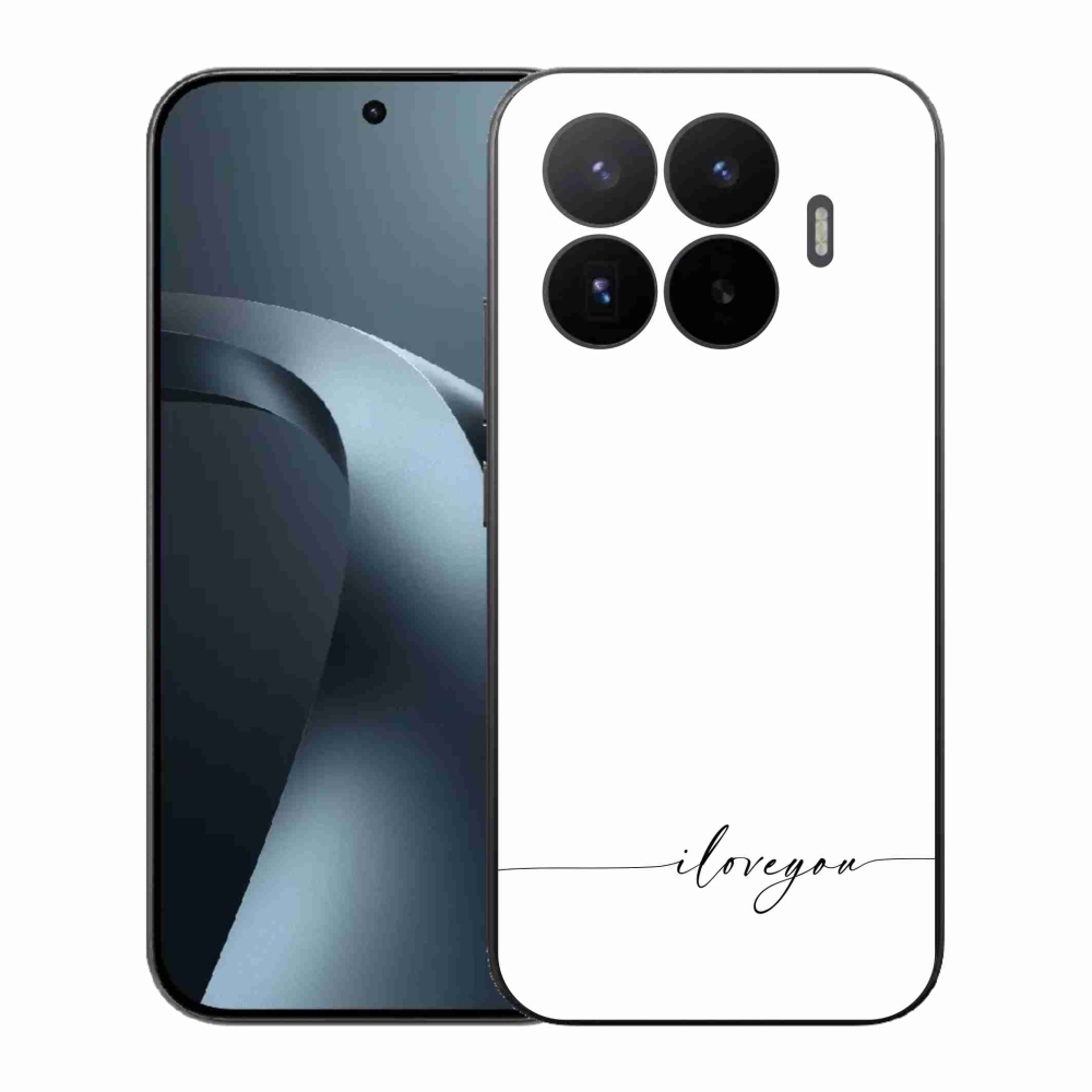 Gél borító mmCase a Xiaomi 17T-hez - Szeretlek fehér háttérrel