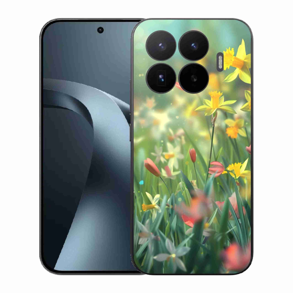Gél borító mmCase a Xiaomi 17T-hez - tavaszi virágok
