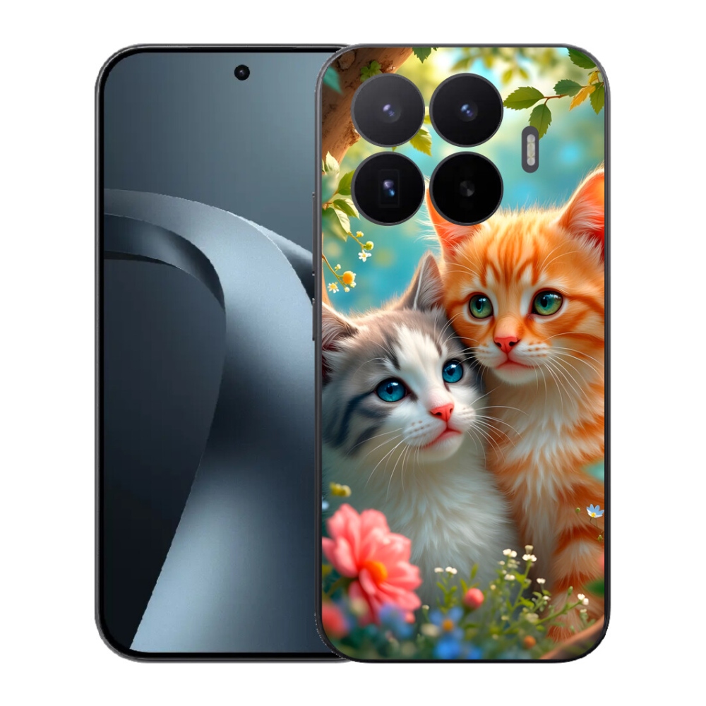 Gél borítás mmCase a Xiaomi 17T-hez - macska szeretet 2