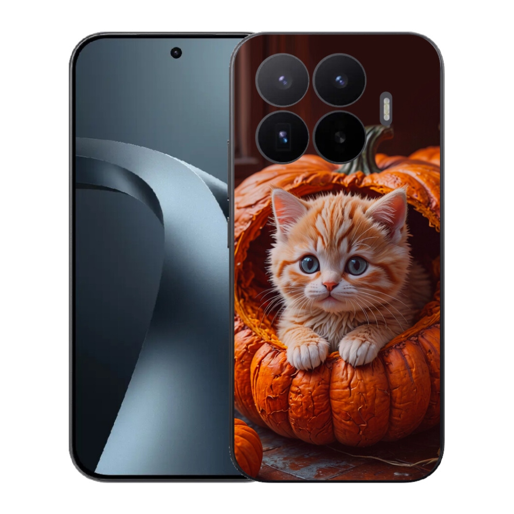 Gél borítás mmCase a Xiaomi 17T-hez - cica és tök 2