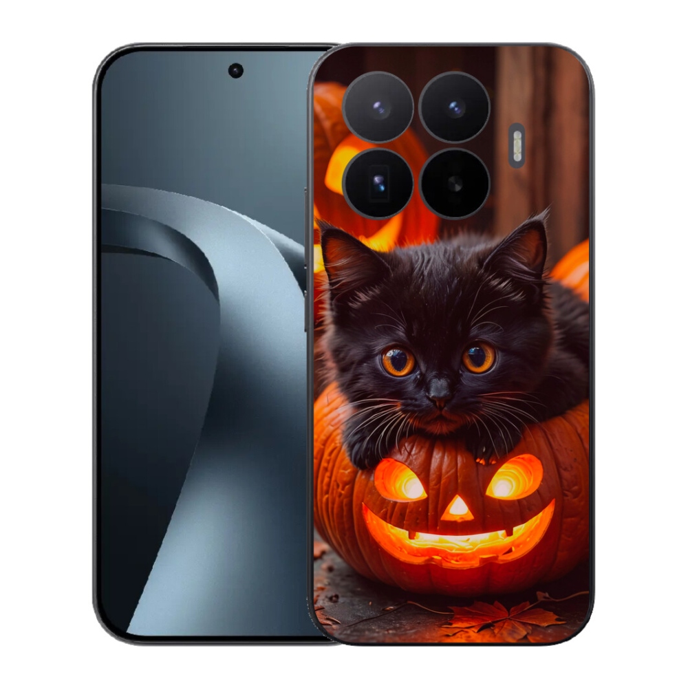 Gél borító mmCase a Xiaomi 17T-hez - cica és tök