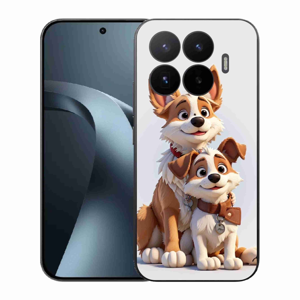 Gél borító mmCase a Xiaomi 17T-hez - kutyák rajzolása