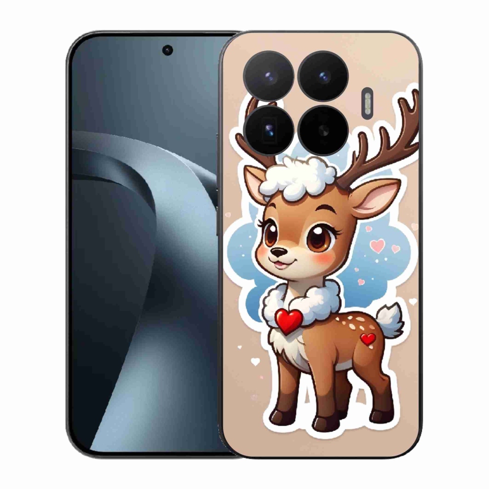 Gél borító mmCase a Xiaomi 17T-hez - rajzfilm rénszarvas