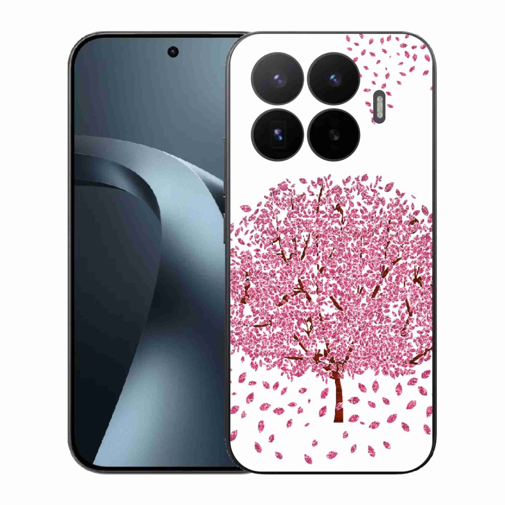 Gél borító mmCase a Xiaomi 17T-hez - rajzfilmfa levelekkel