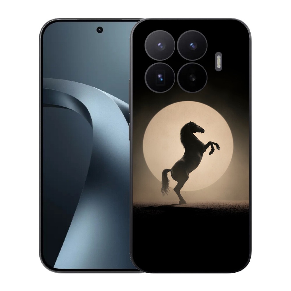 Gél borítás mmCase a Xiaomi 17T-hez - ló sziluettben