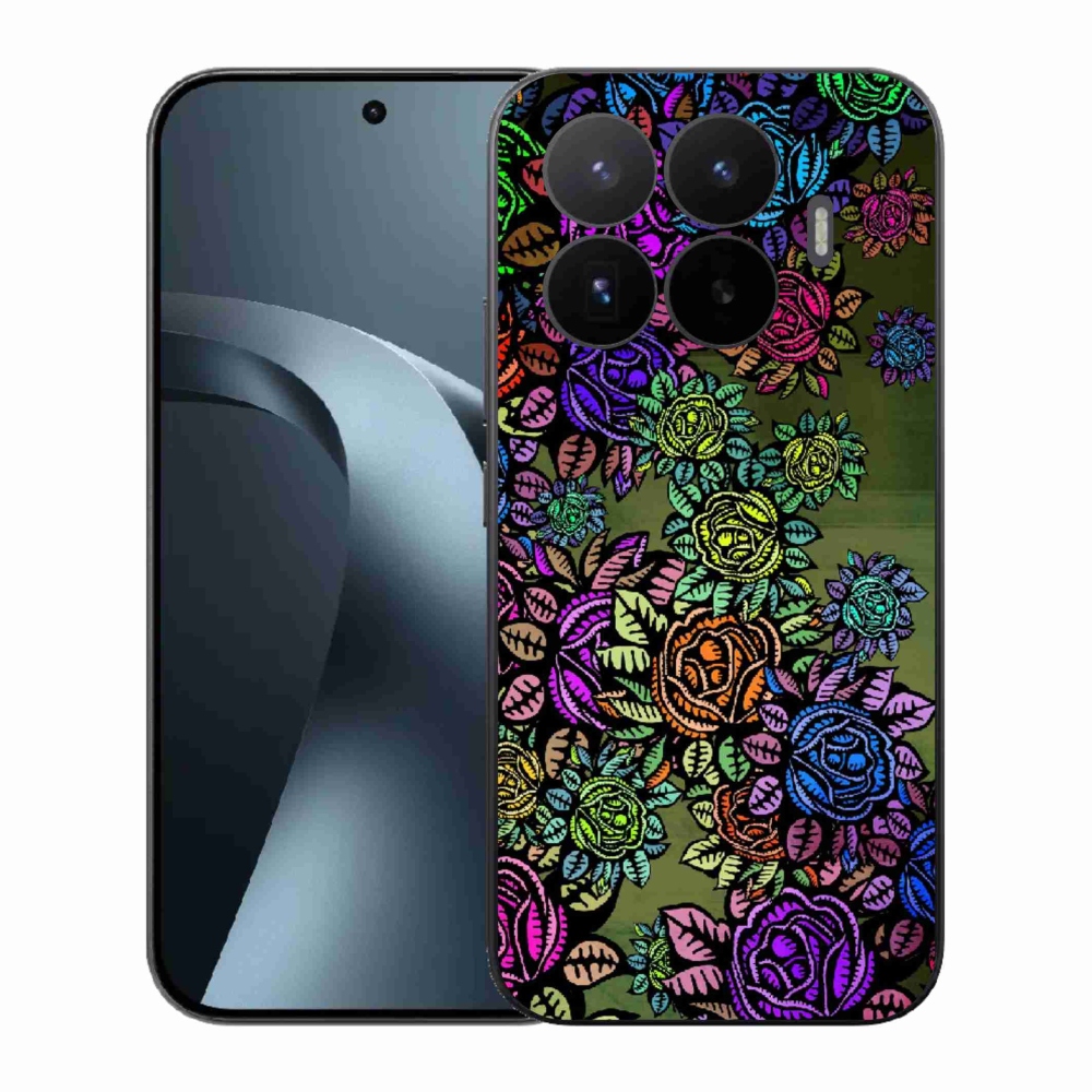 Gél borító mmCase a Xiaomi 17T számára - virágok 6