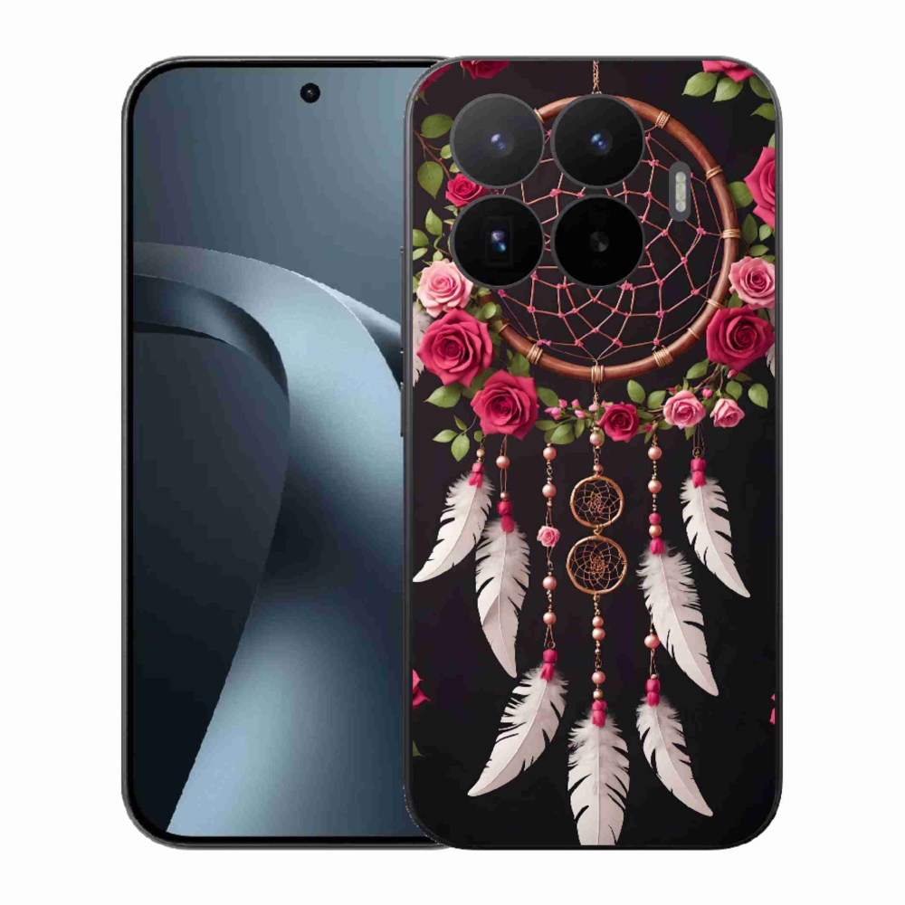 Gél borító mmCase a Xiaomi 17T-hez - álomfogó rózsákkal
