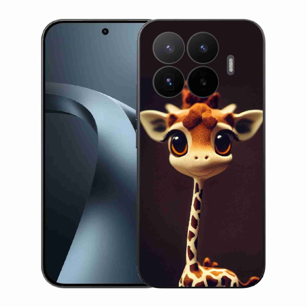 Gél borítás mmCase a Xiaomi 17T-hez - kis zsiráf