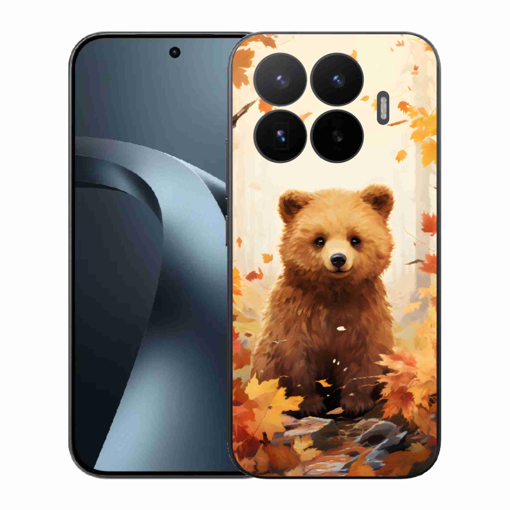 Gél borítás mmCase a Xiaomi 17T-hez - medve az erdőben