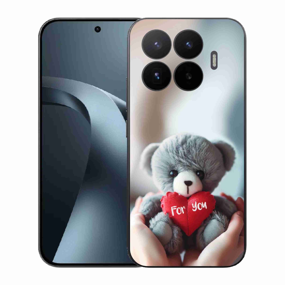 Gél borítás mmCase a Xiaomi 17T-hez - mackó a szerelmesek számára