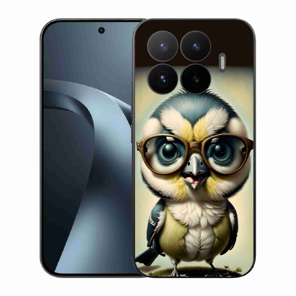 Gél borítás mmCase a Xiaomi 17T-hez - kölyök szemüveggel