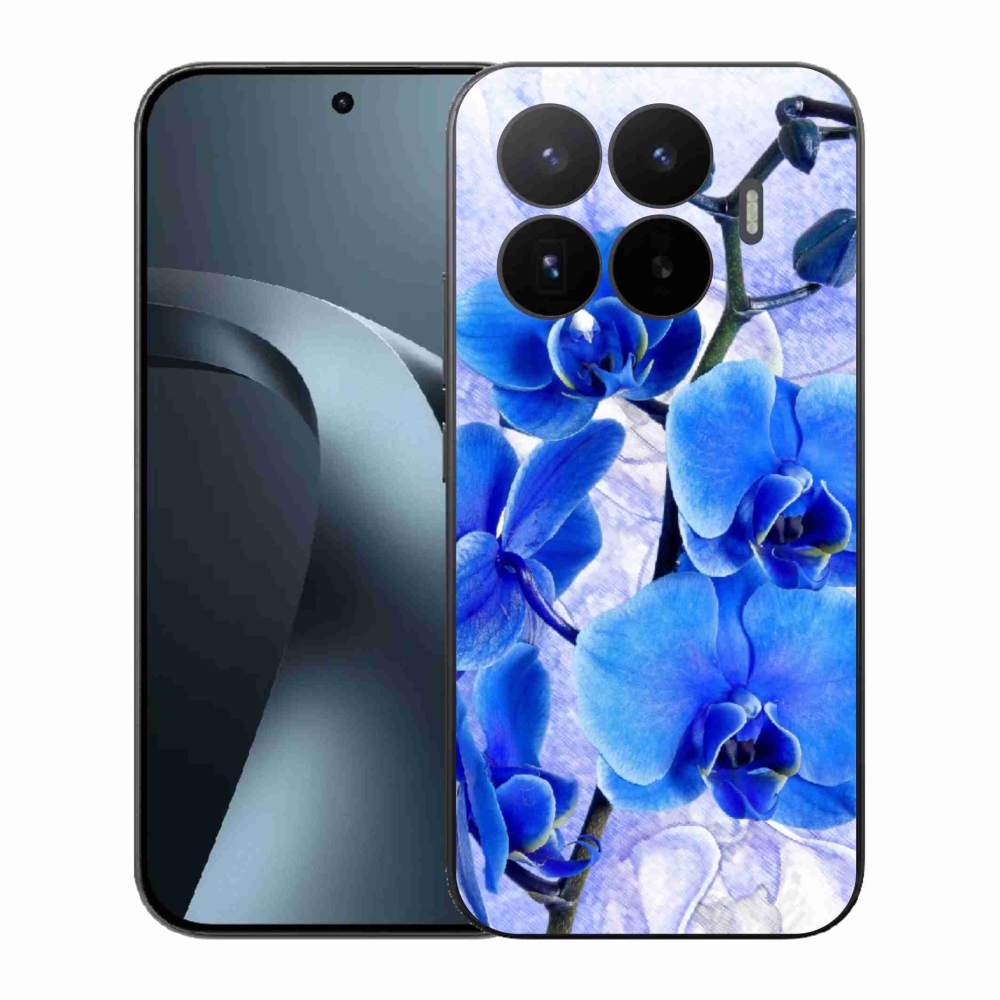 Gél borítás mmCase a Xiaomi 17T-hez - kék virágok