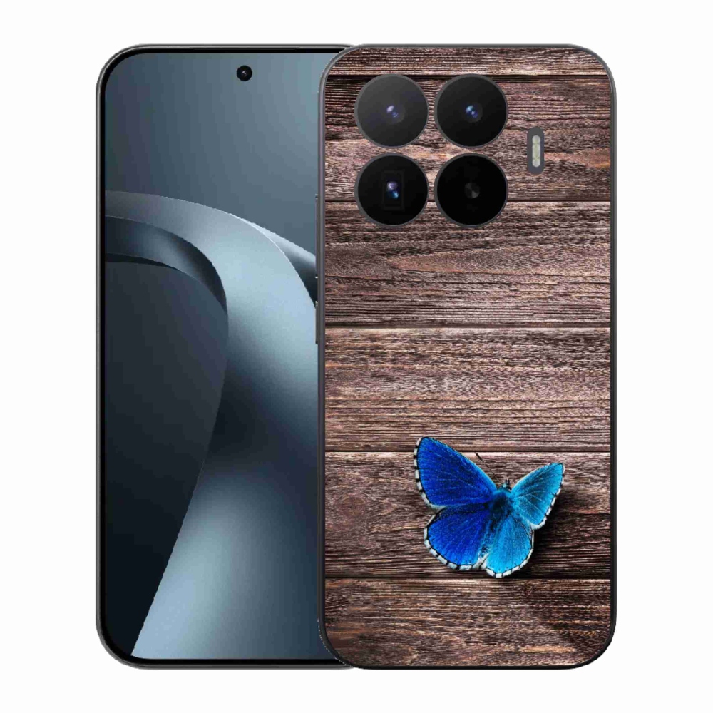 Gél borítás mmCase a Xiaomi 17T-hez - kék pillangó 1