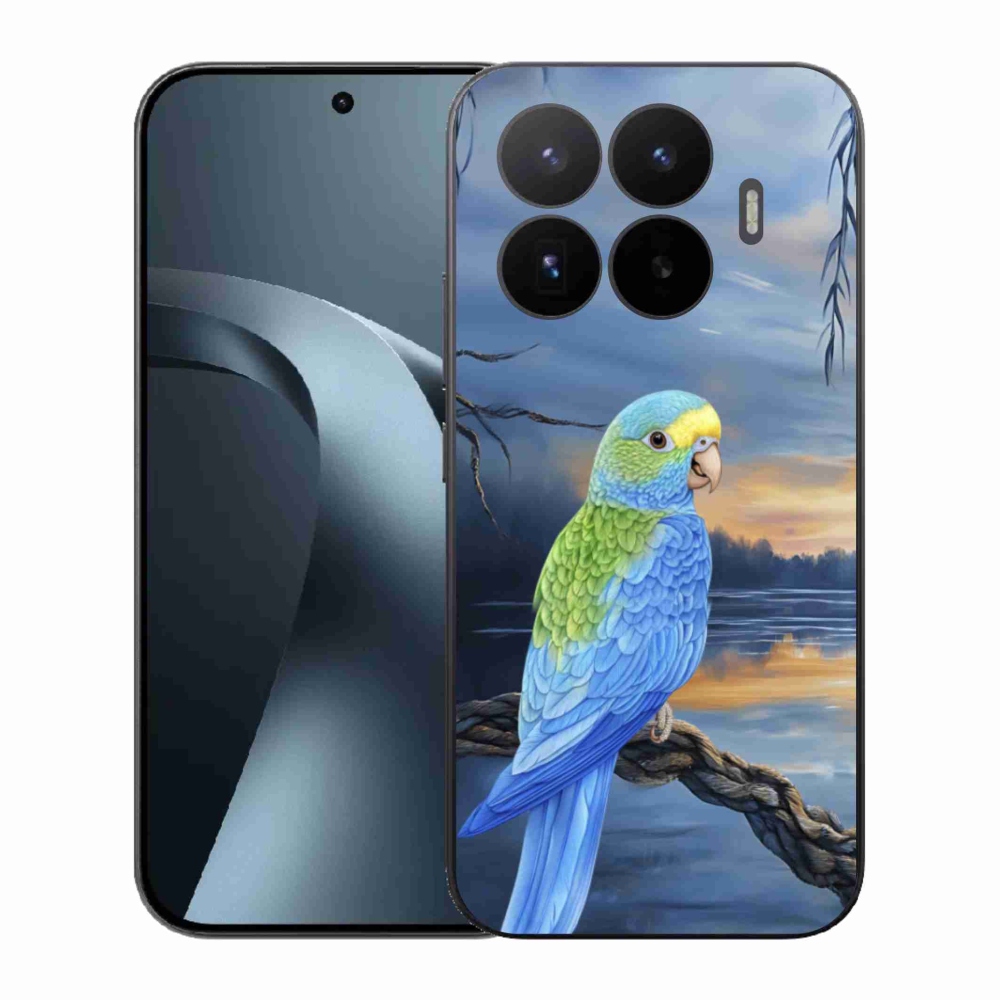 Gél borítás mmCase a Xiaomi 17T-hez - kék papagáj