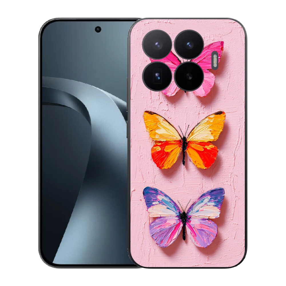 Gél borító mmCase a Xiaomi 17T-hez - pillangó szentháromság