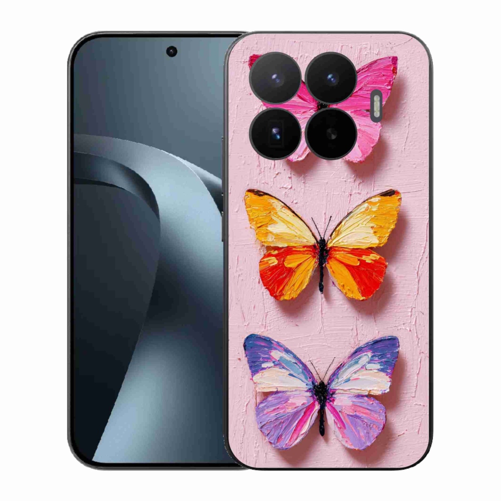 Gél borító mmCase a Xiaomi 17T-hez - pillangó szentháromság