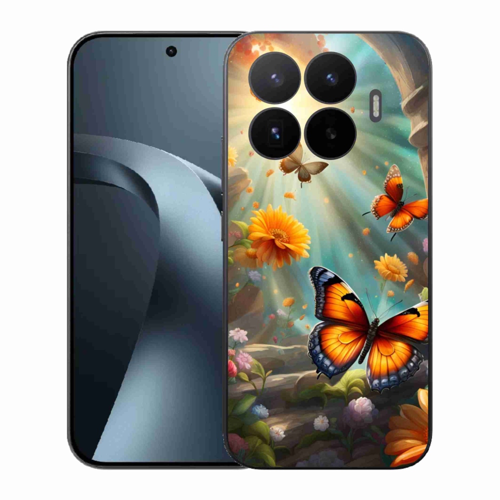 Gélburkolat mmCase a Xiaomi 17T-hez - pillangókert 2