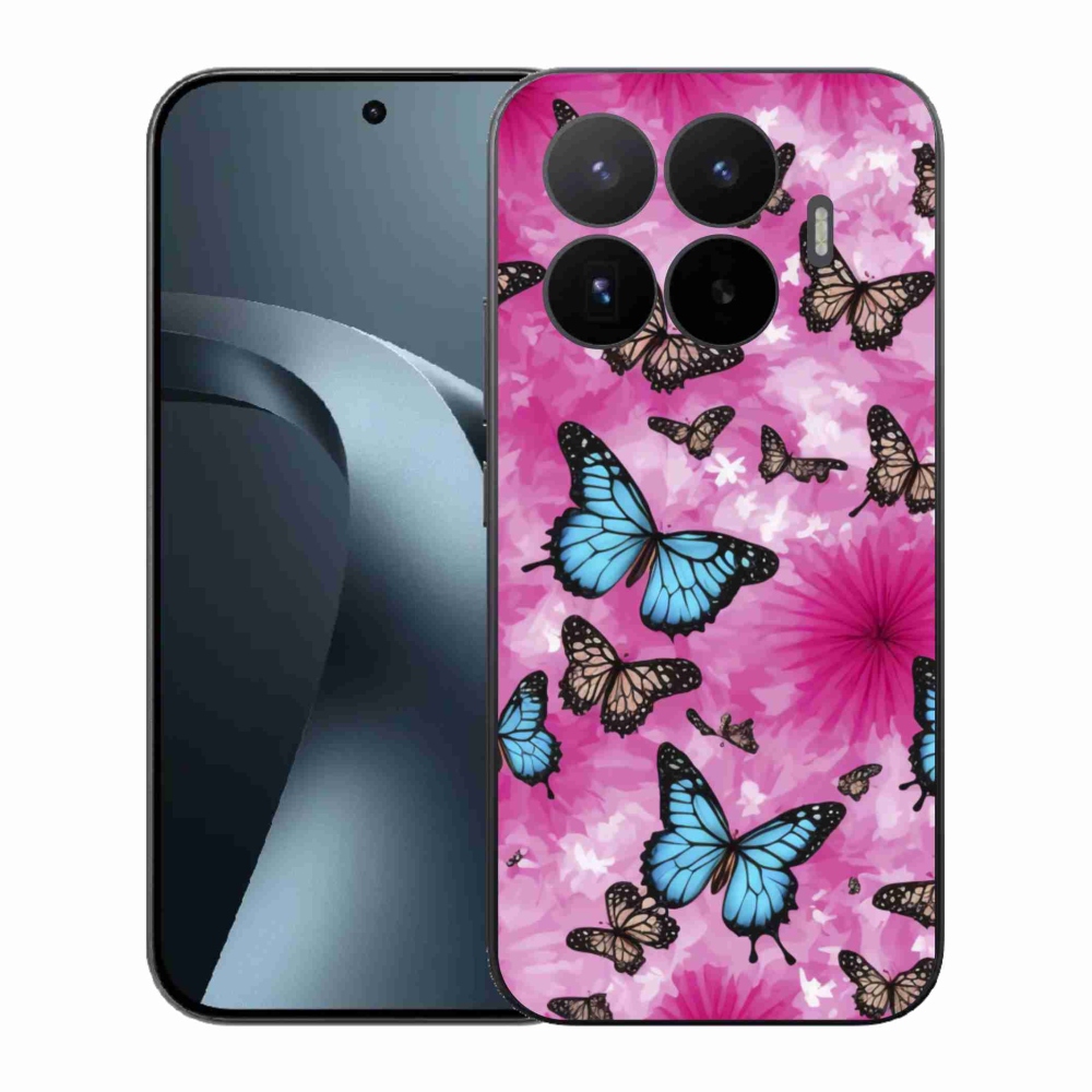 Gélburkolat mmCase a Xiaomi 17T-hez - pillangókert