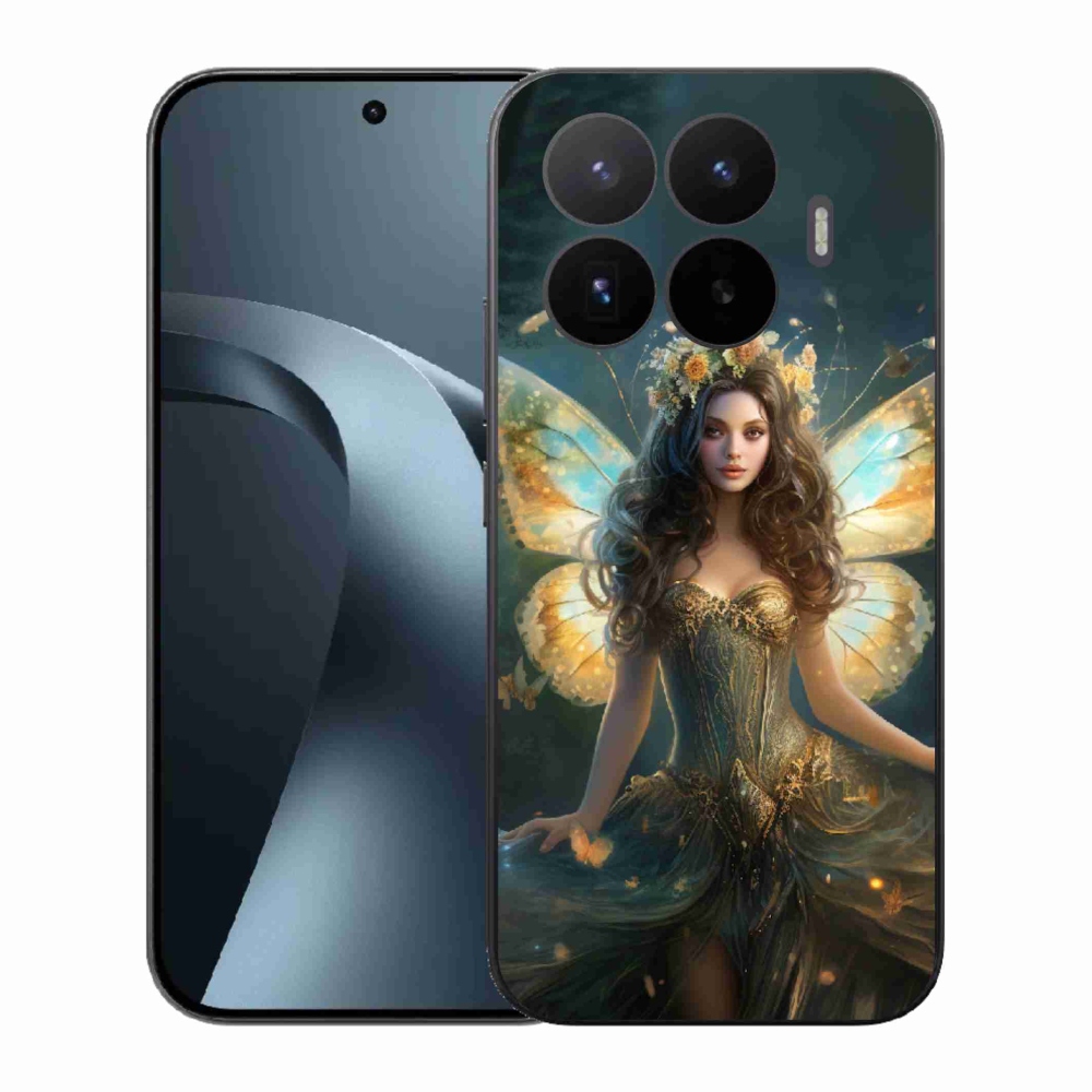 Gél borító mmCase a Xiaomi 17T-hez - pillangó nő