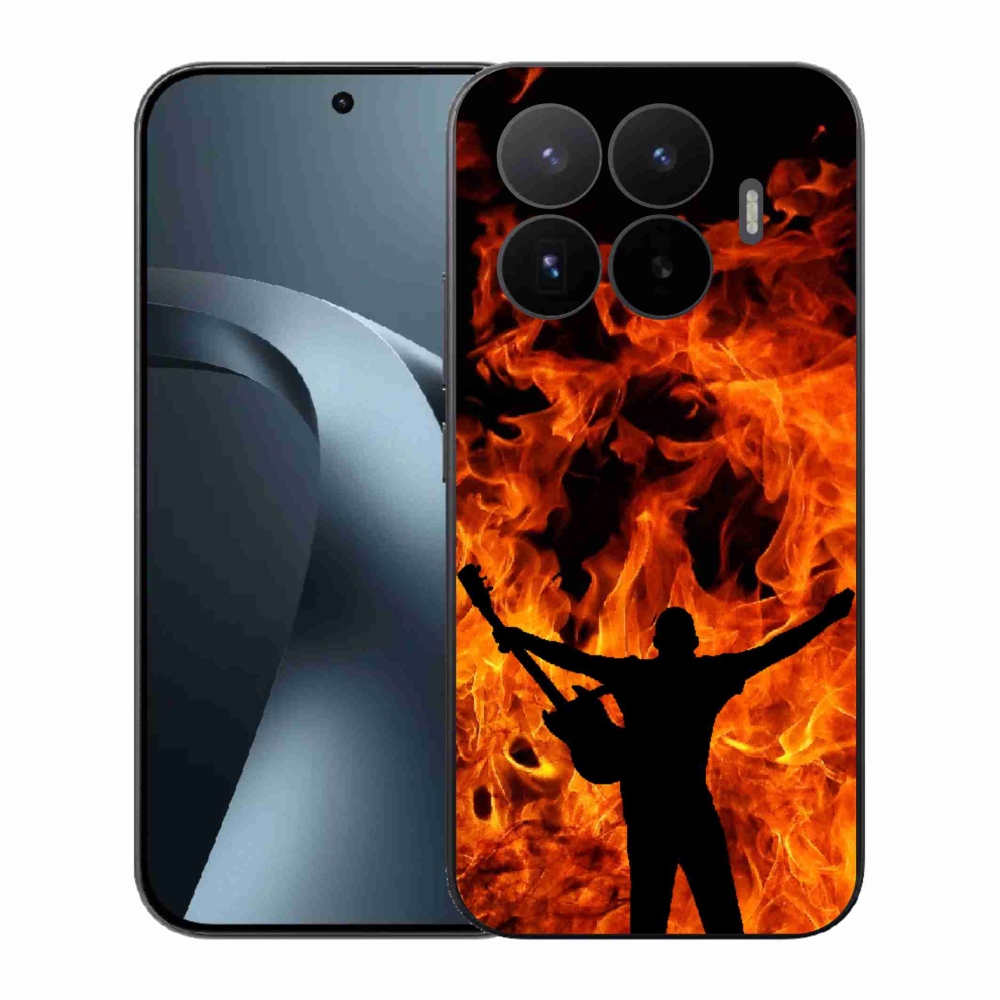 Gélburkolat mmCase a Xiaomi 17T számára - zenész és tűz