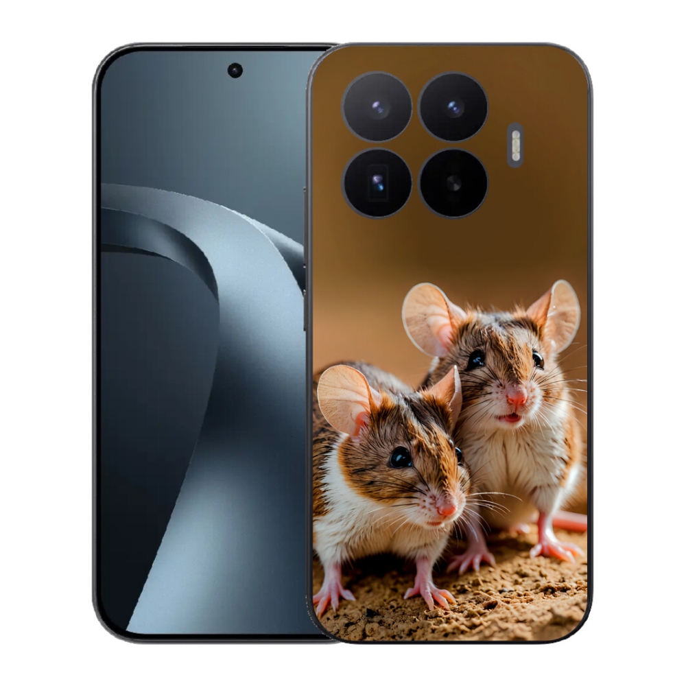 Gél borító mmCase a Xiaomi 17T-hez - egér duó
