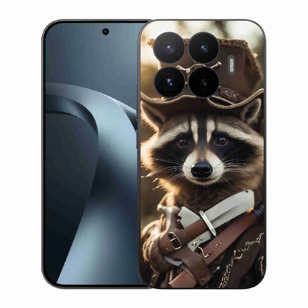 Gél borító mmCase a Xiaomi 17T-hez - mosómedve egyenruhában
