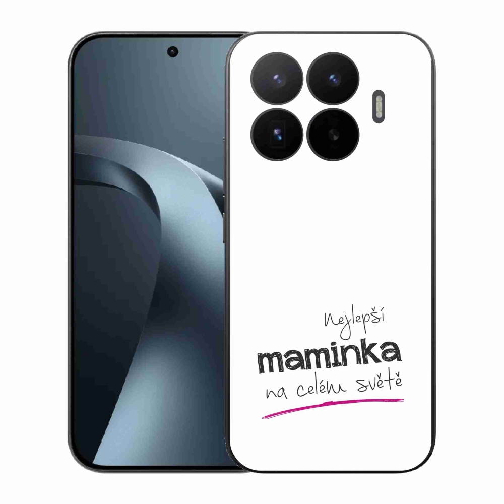 Gél borító mmCase a Xiaomi 17T-hez - legjobb anya 4 fehér háttérrel
