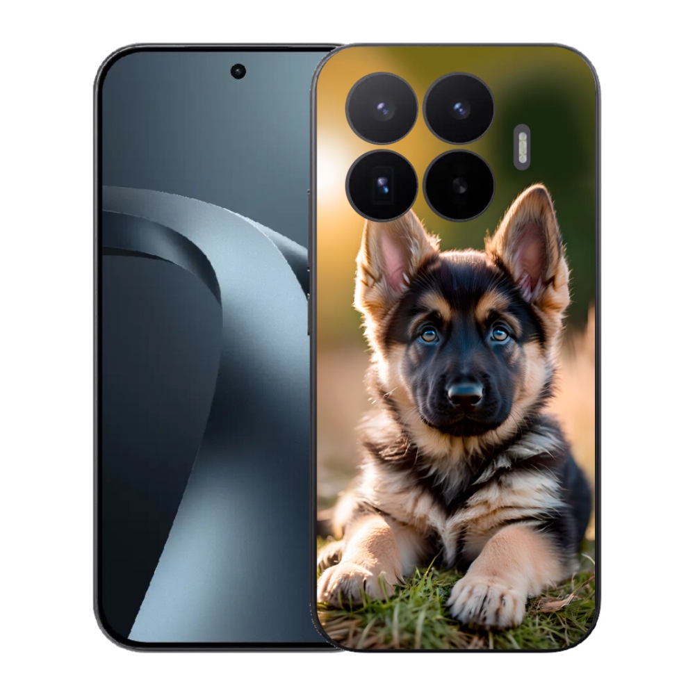 Gél borítás mmCase a Xiaomi 17T-hez - Német juhászkutya a természetben