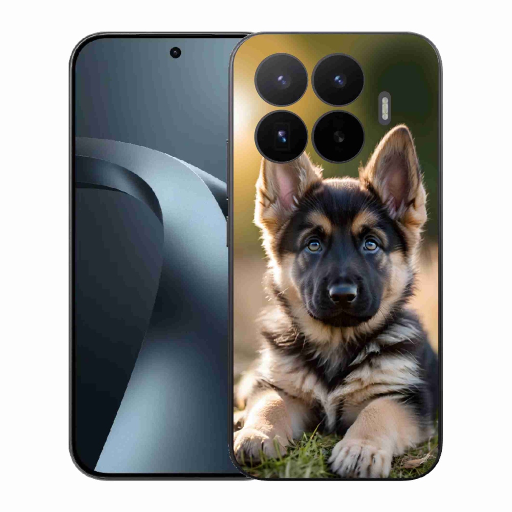Gél borítás mmCase a Xiaomi 17T-hez - Német juhászkutya a természetben