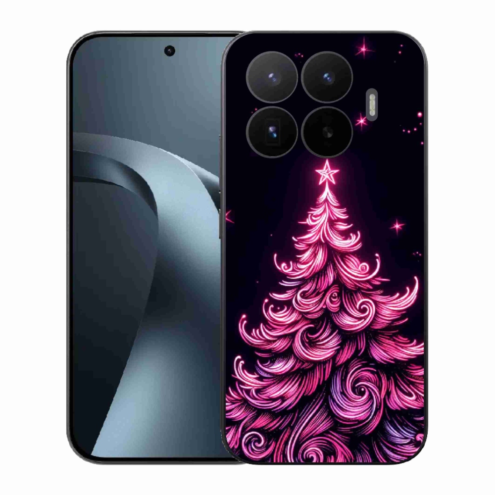Gél borítás mmCase a Xiaomi 17T-hez - neon karácsonyfa 2