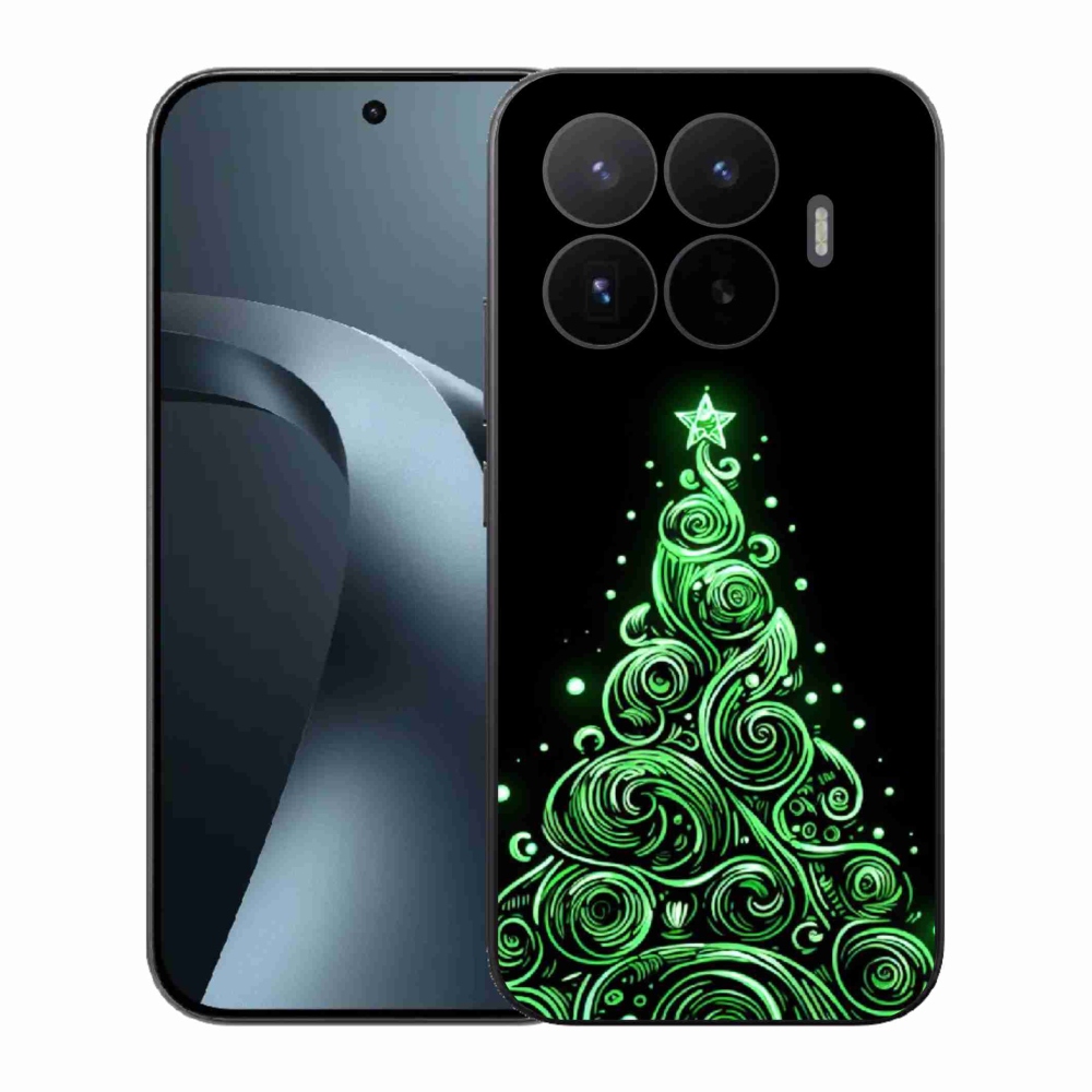 Gél borítás mmCase a Xiaomi 17T-hez - neon karácsonyfa 3