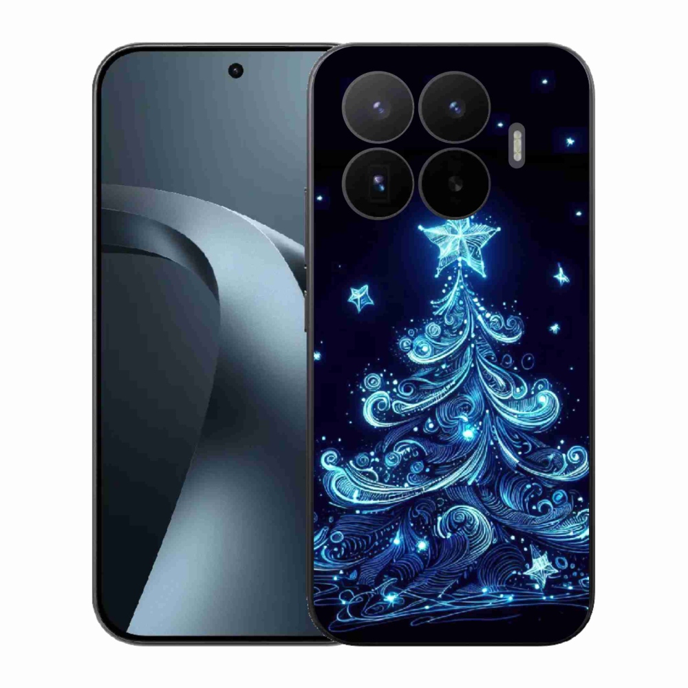 Gél borítás mmCase a Xiaomi 17T-hez - neon karácsonyfa 4