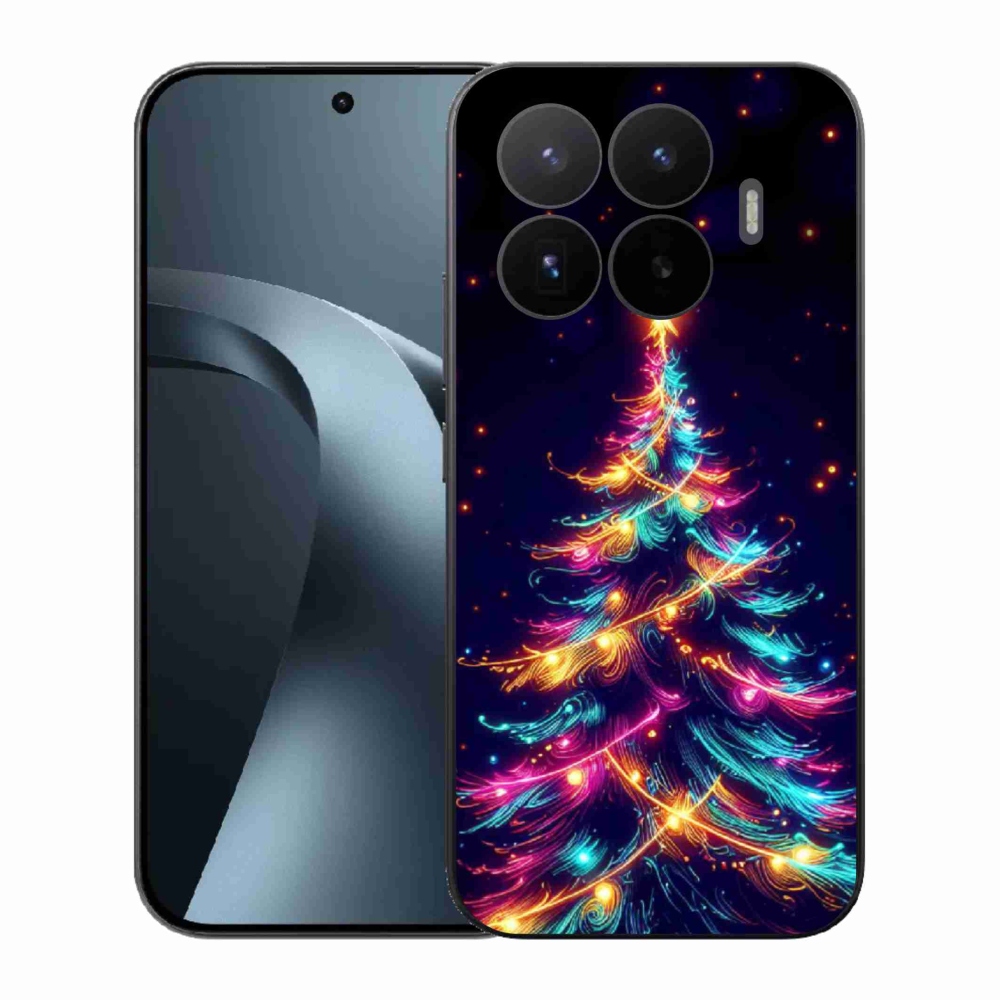 Gél borítás mmCase a Xiaomi 17T-hez - neon karácsonyfa