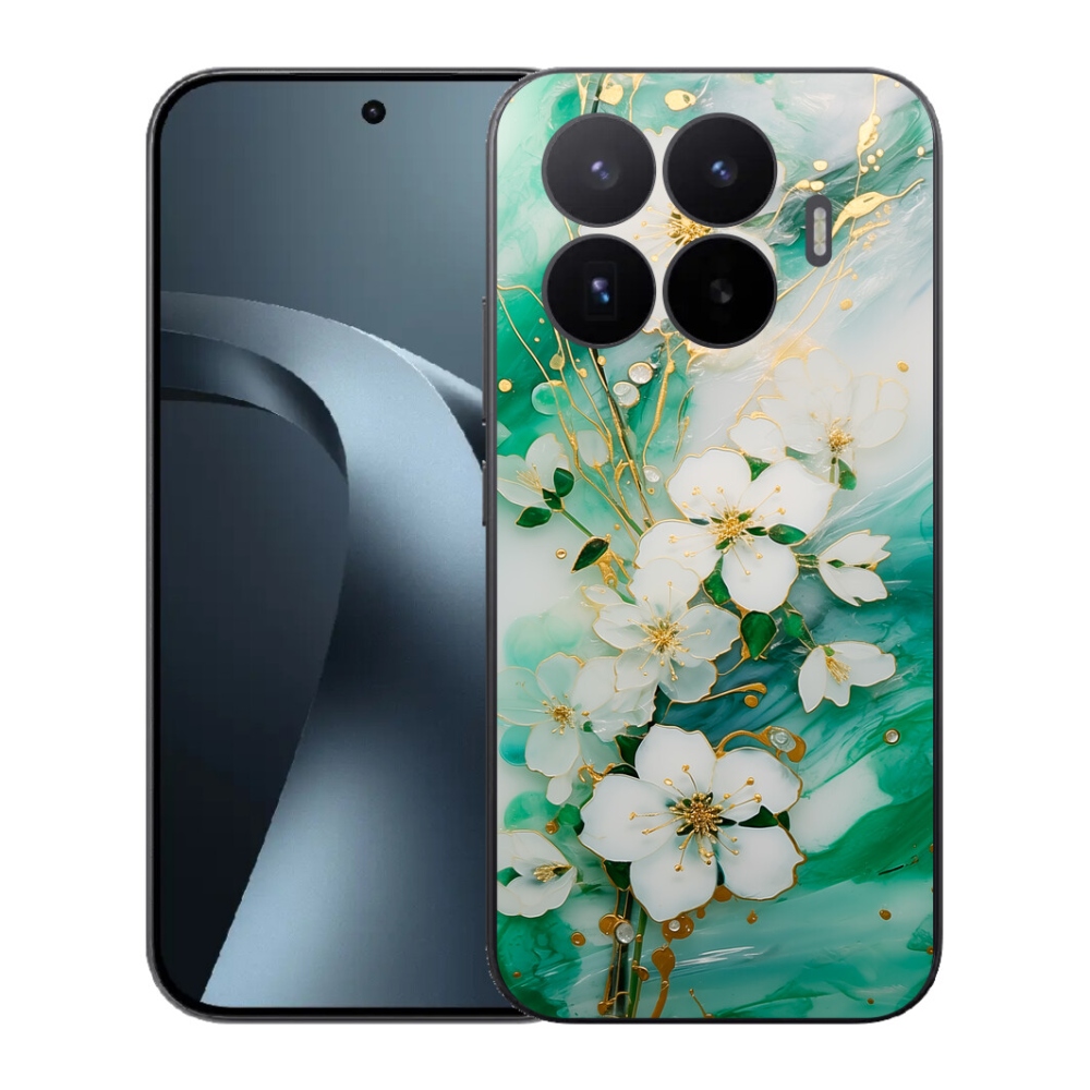 Gél borító mmCase a Xiaomi 17T-hez - finom virágok