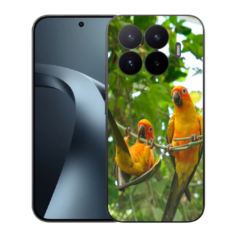 Gél borítás mmCase a Xiaomi 17T-hez - papagájok aratingy