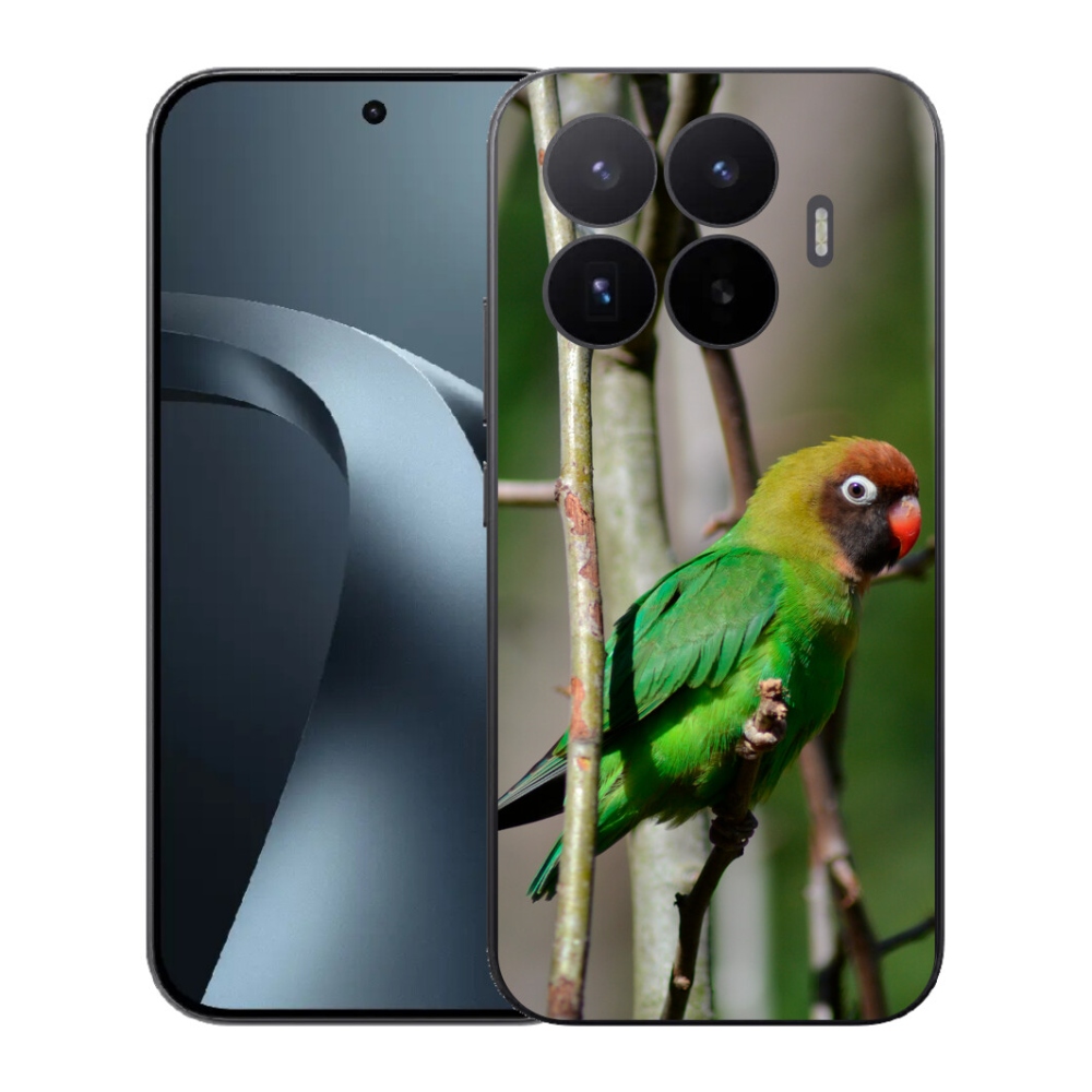 Gél borítás mmCase a Xiaomi 17T-hez - papagáj agapornis
