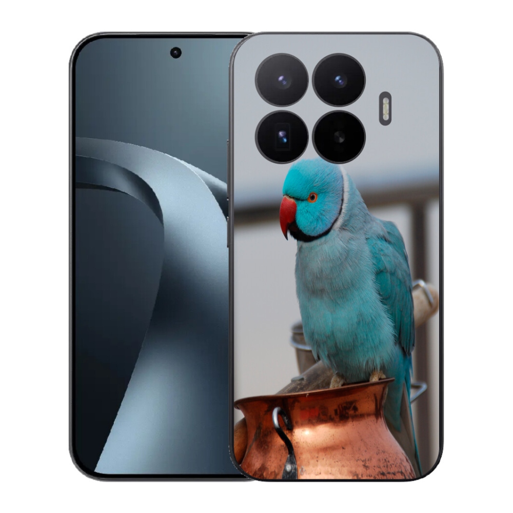 Gél borítás mmCase a Xiaomi 17T-hez - papagáj alexander kék
