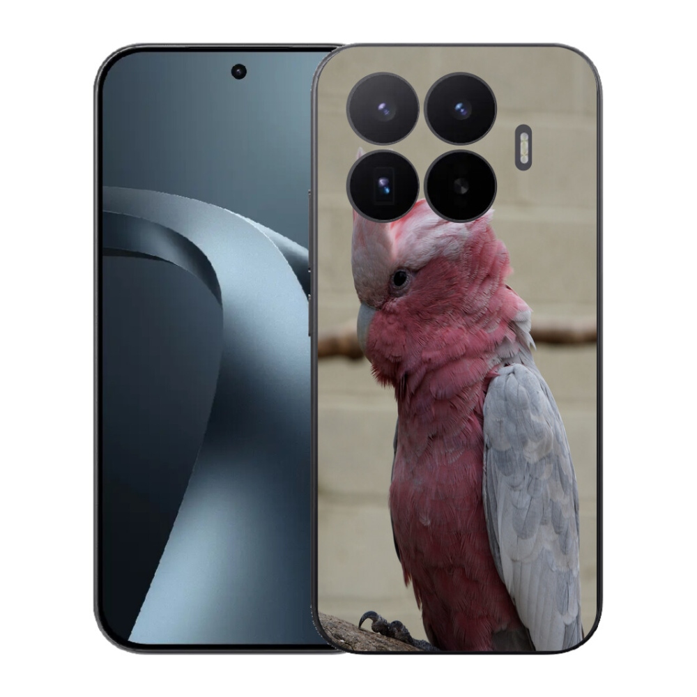 Gél borítás mmCase a Xiaomi 17T-hez - papagáj kakadu rózsaszínű