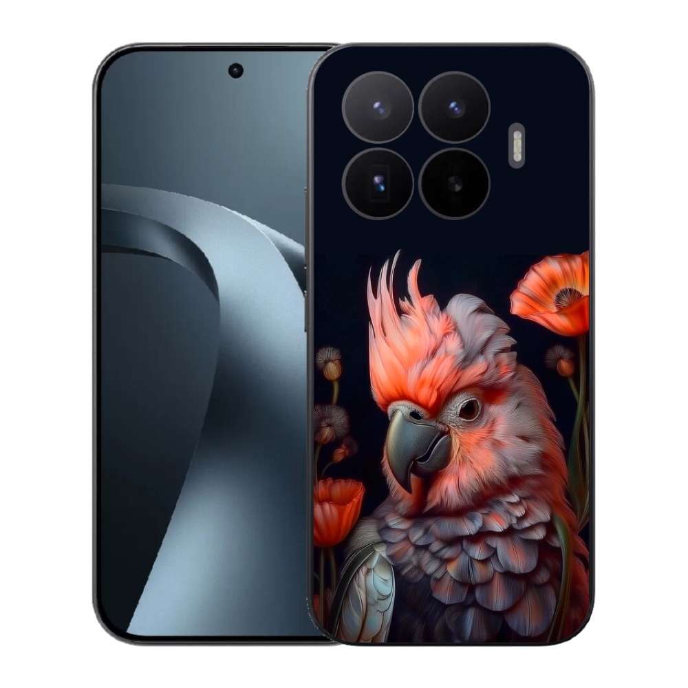 Gél borító mmCase a Xiaomi 17T-hez - papagáj kakadu színekben